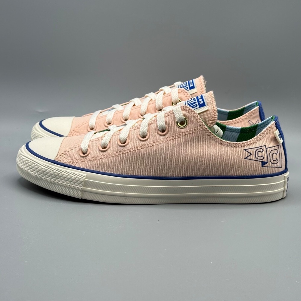Converse Women's 9.5 Sneakers Peach Summer Camp Low Top A10919F‎
